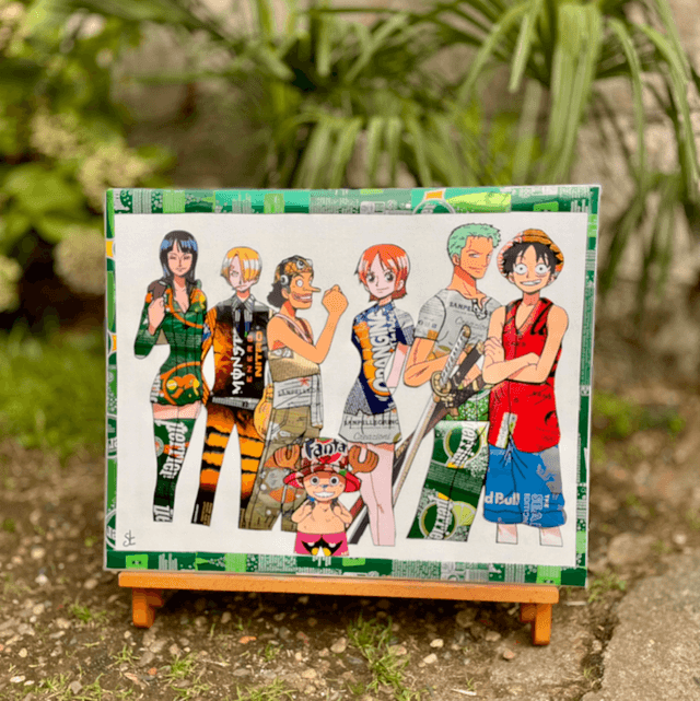 Tableau One Piece 40x50 cm