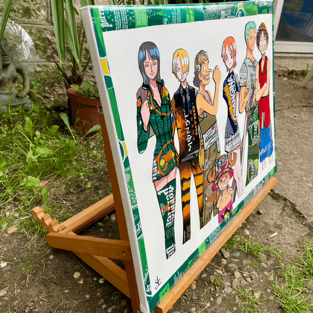 Tableau One Piece 40x50 cm