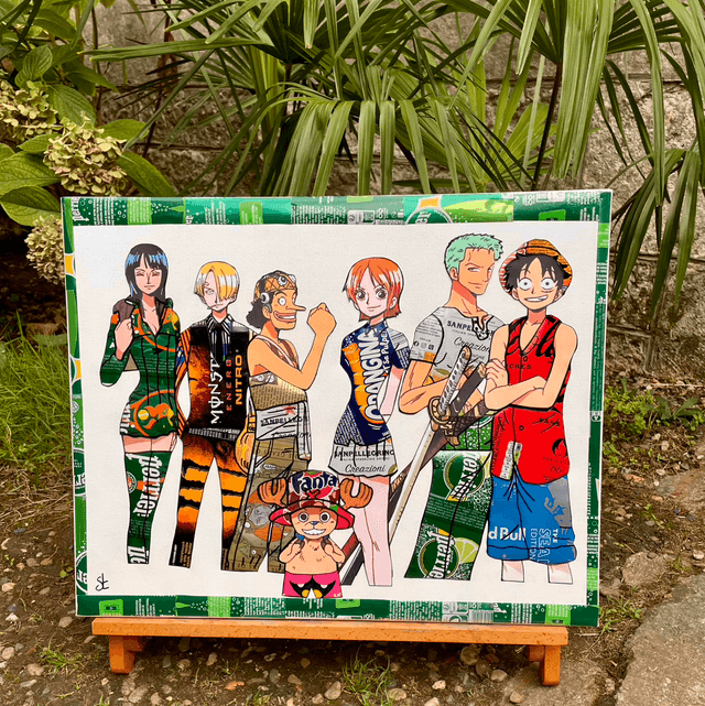 Tableau One Piece 40x50 cm