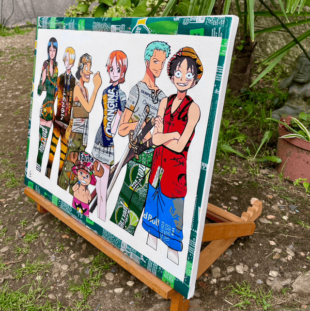 Tableau One Piece 40x50 cm